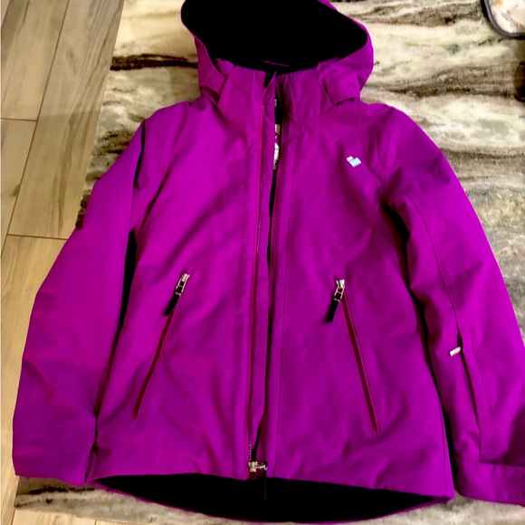 Girls Obermeyer Ski Jacket size M (10-12yrs) - Picture 1 of 4